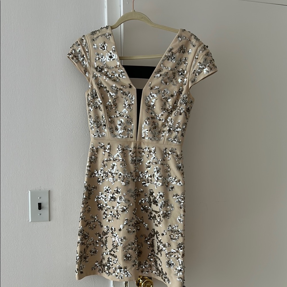 Rebecca Taylor Elegant Sequin Dress